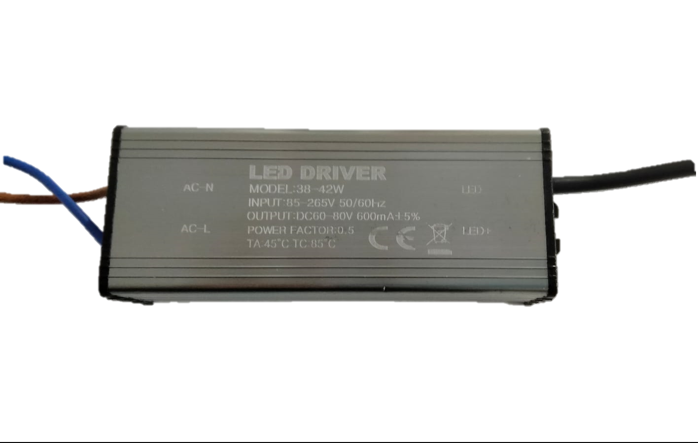 DRIVER LED 600mA IP67 - Productos LED Bogotá - Fuentes, adaptadores y  circuitos Colombia
